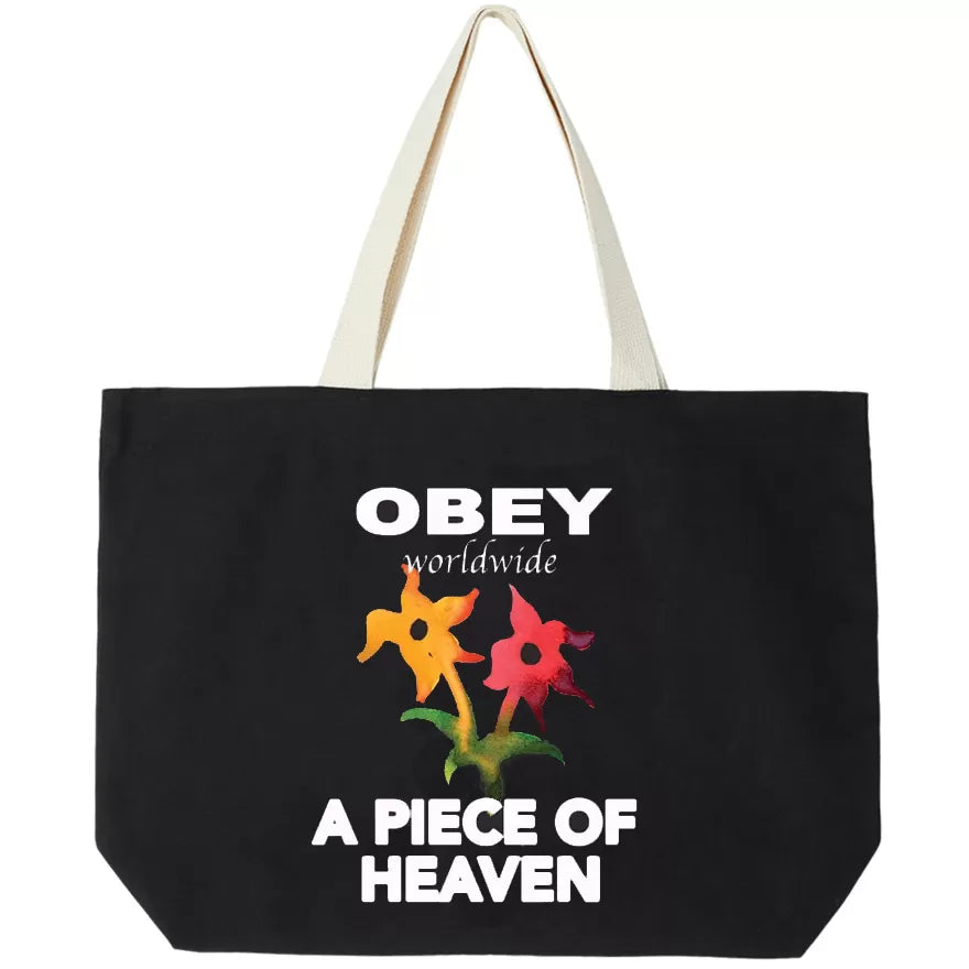 Obey A Piece of Heaven Tote Bag - Black