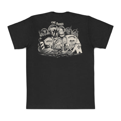 The Dudes Helles In Hell T-Shirt - Black
