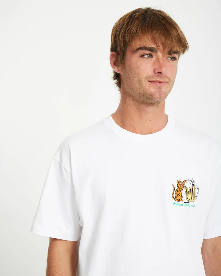 Volcom Curious Cat T-Shirt - White