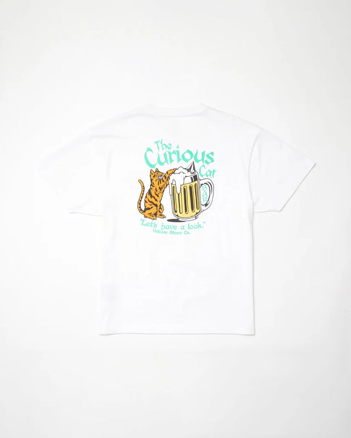 Volcom Curious Cat T-Shirt - White