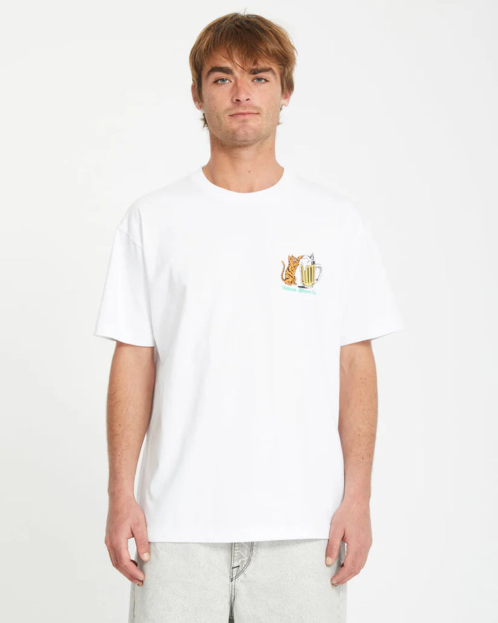 Volcom Curious Cat T-Shirt - White