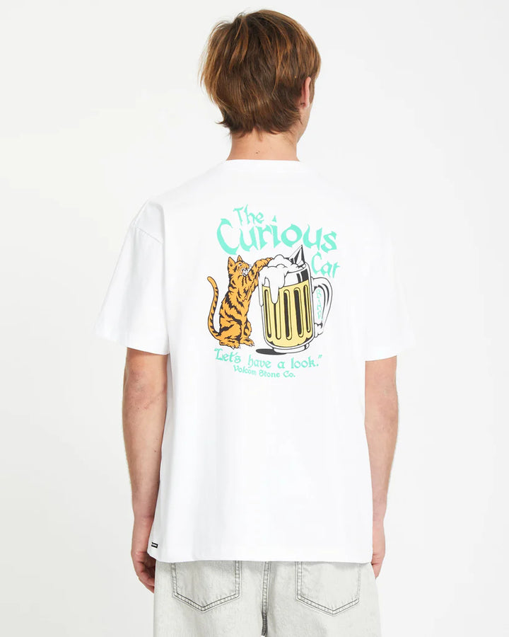 Volcom Curious Cat T-Shirt - White