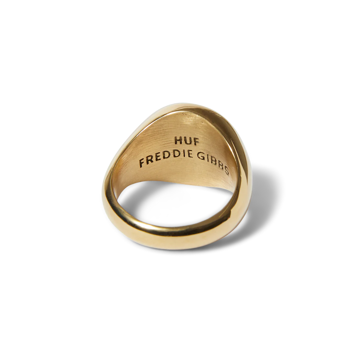 HUF X FREDDIE GIBBS PINKY RING ( kleiner Finger Ring ) - Gold