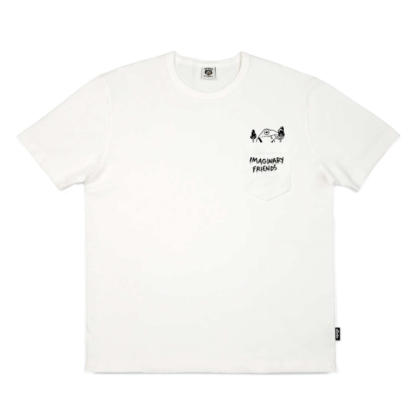 The Dudes Imaginary Friends Heavyweight T-Shirt - Off-White