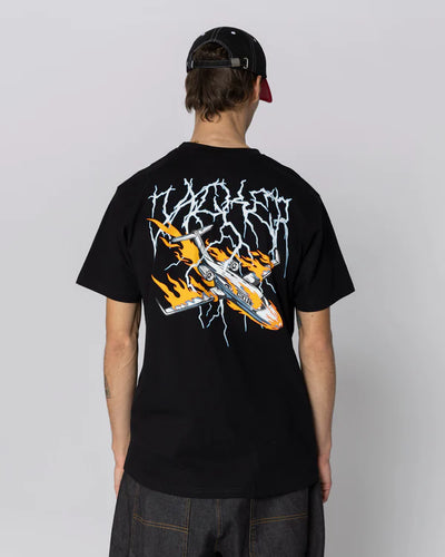 Jacker Crash T-Shirt - Black