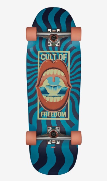 Globe Dealer 30" Cruiserboard - Cult of Freedom / Blue