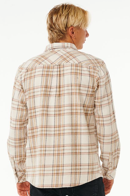 RipCurl Griffin Flanell Hemd - Bone