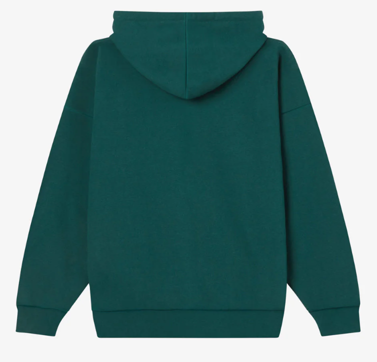 Obey Collegiate II Extra heavyweight OVERSIZE HOOD - Rain Forest