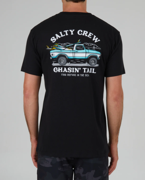 Salty Crew Off Road Premium T-Shirt - Black