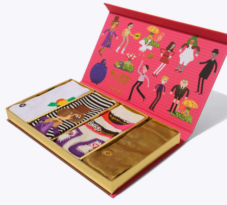 Stance Willy Wonka Crew Socken Box Set - Multi