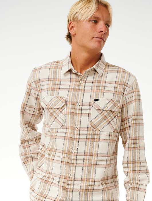 RipCurl Griffin Flanell Hemd - Bone