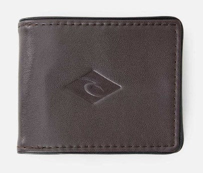Ripcurl Geldbörse Layered RFID 2 In - Braun/Schwarz