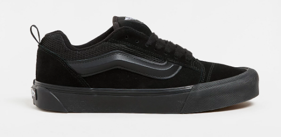 Vans Knu Skool Shoe Black Black YO C