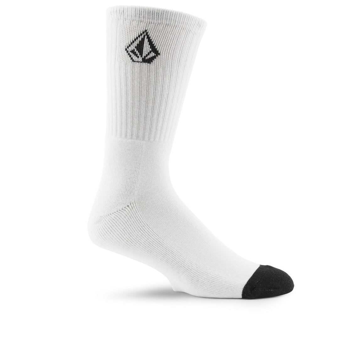 Volcom Full Stone Socks  3 Pairs - White
