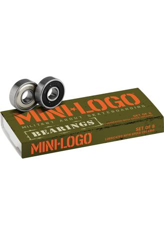 Mini Logo Bearings 608ZRS Series 3 ( Set of 8 )
