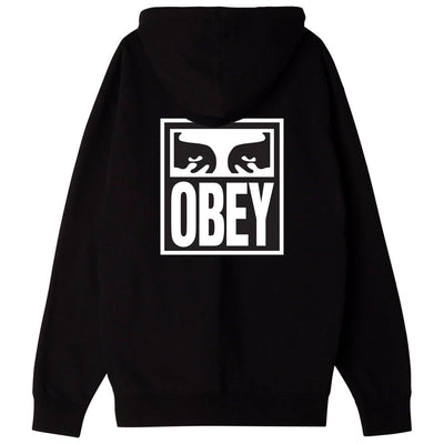 Obey Eyes Icon 2 Heavyweight Oversize Hoodie - Black