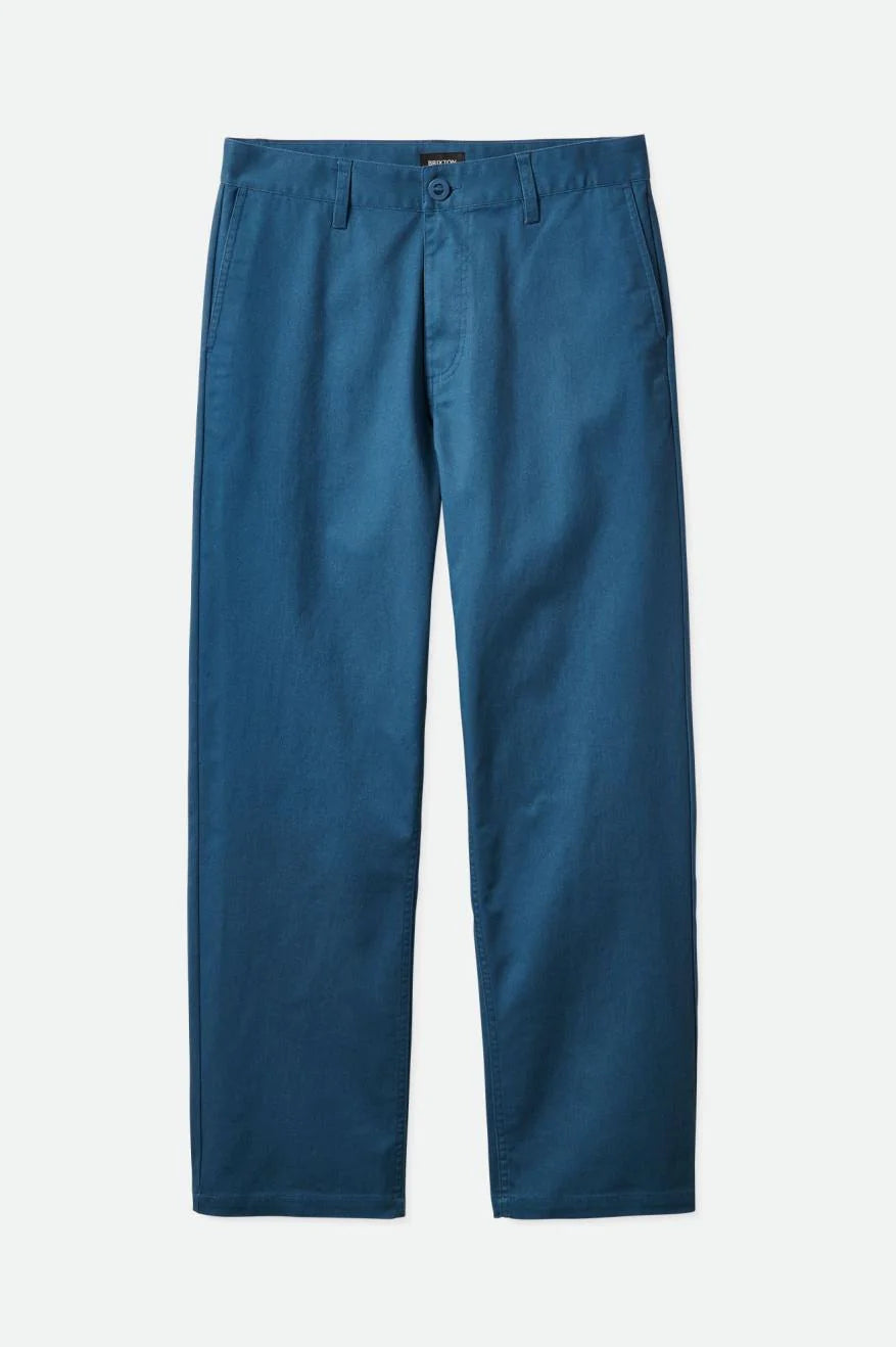 Brixton Choice Chino Relaxed Pant - Indie Teal - INDTL