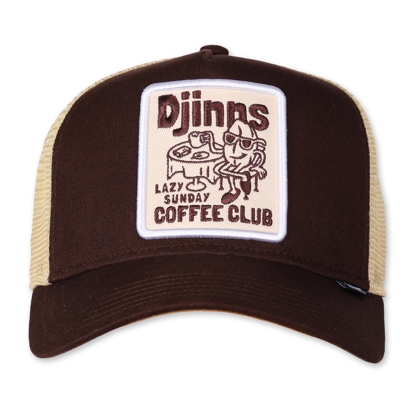Djinns HFT Coffee Trucker Cap - Dark Brown