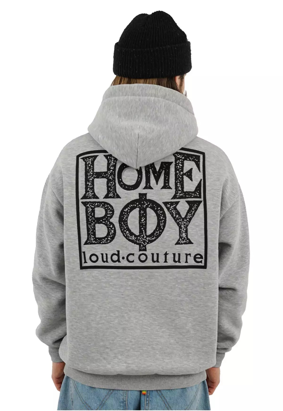 Homeboy Oversize Old School Hood - Grey