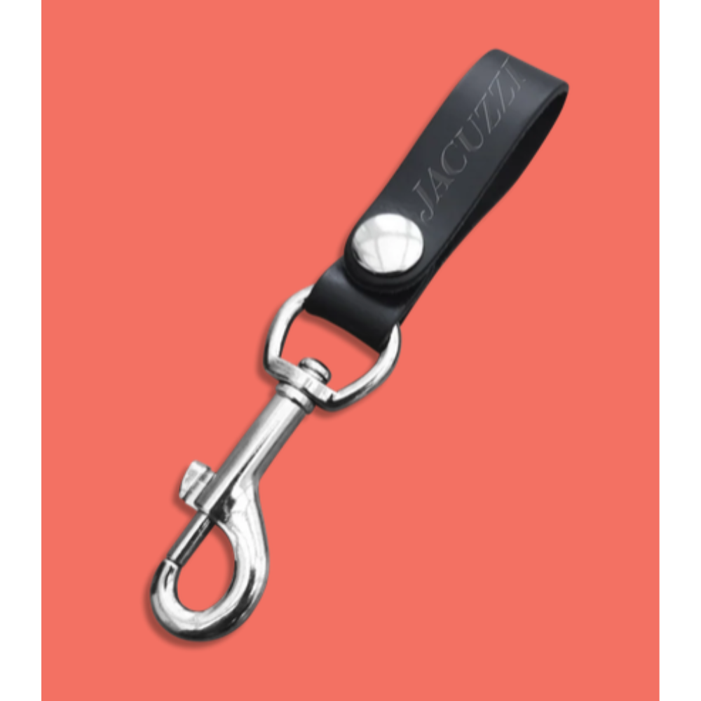 Jacuzzi Carabiner with Strap Keychain Car - Black