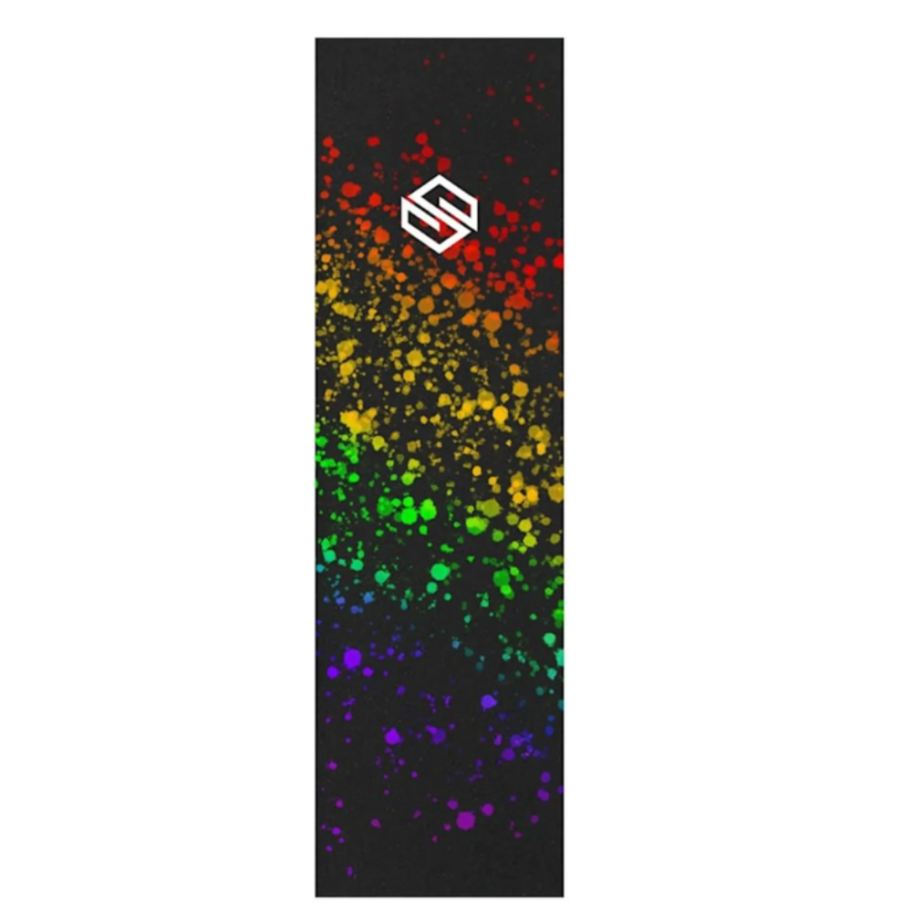 Striker Griptape Scooter (Rainbow Splatter) - Multi