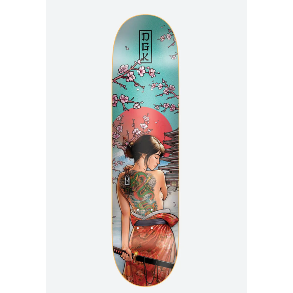 DGK Crimson LotusSkateboard Deck - 8.25