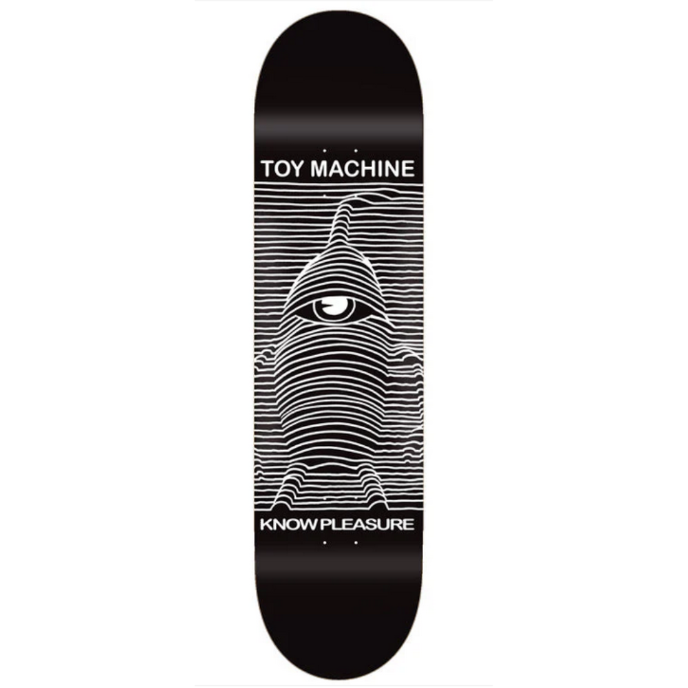 Toy-Machine Division Skateboard Deck 8,5" - Black