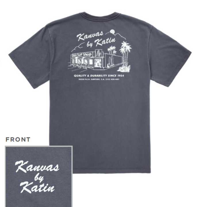 Katin PCH T-Shirt - Washed Blue