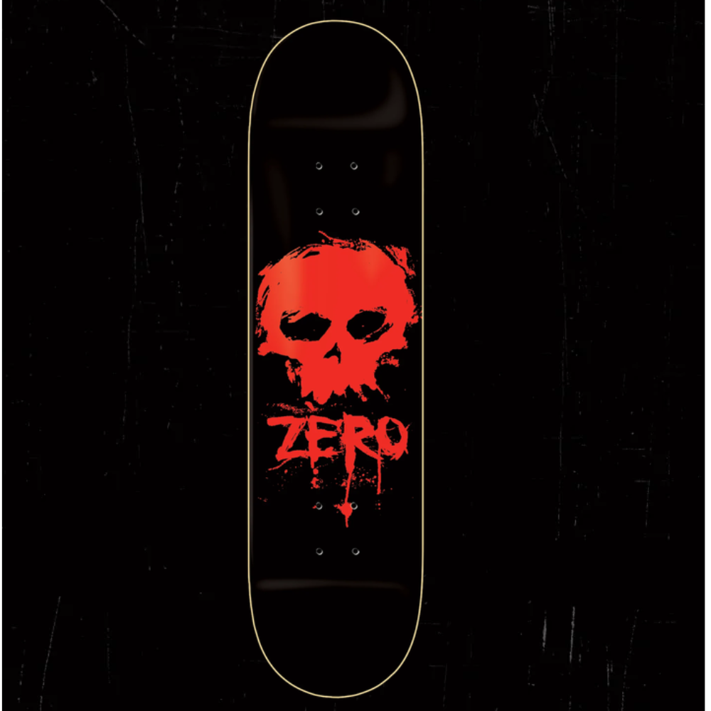ZERO Deck Blood Skull "8,25" - Black Red