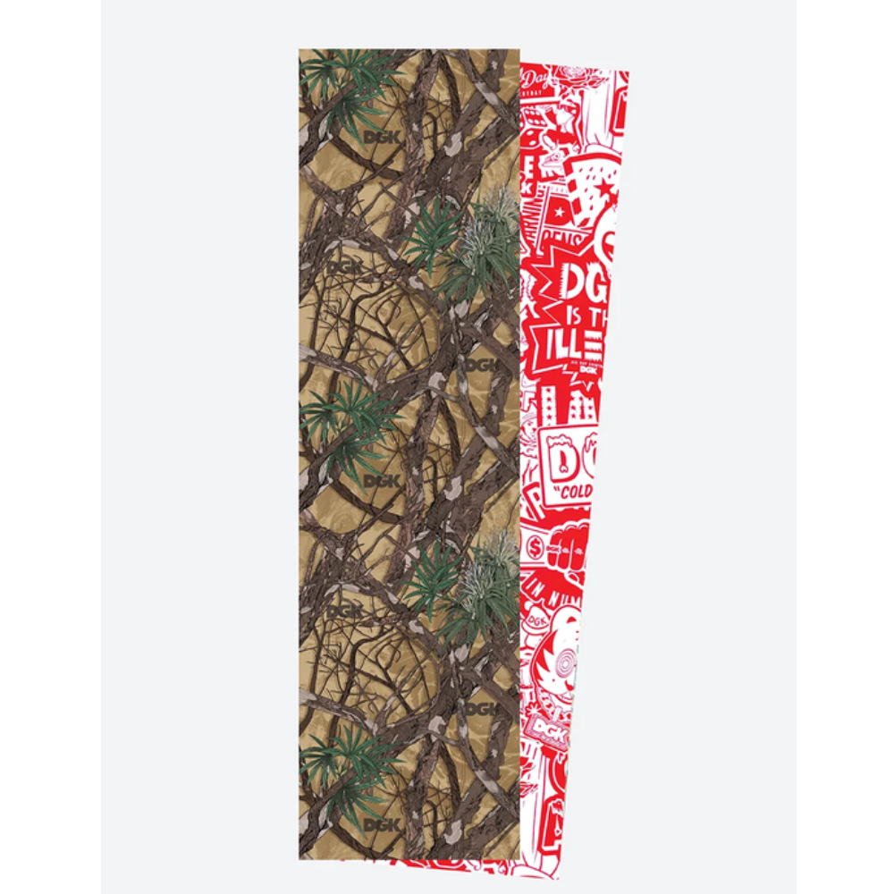 DGK Timber Griptape für Skateboard – 9.0"  Braun