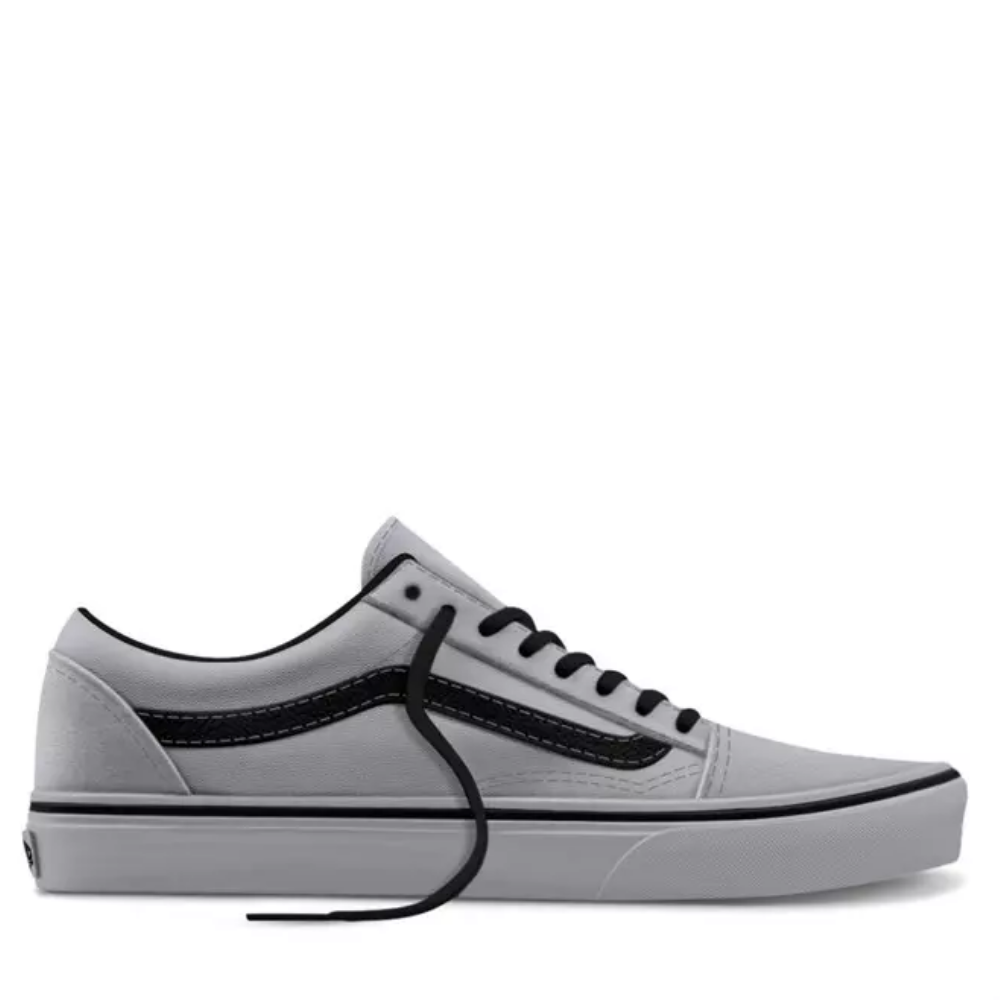 Vans Old Skool Skate Shoe - Tonal Light Gray/Black