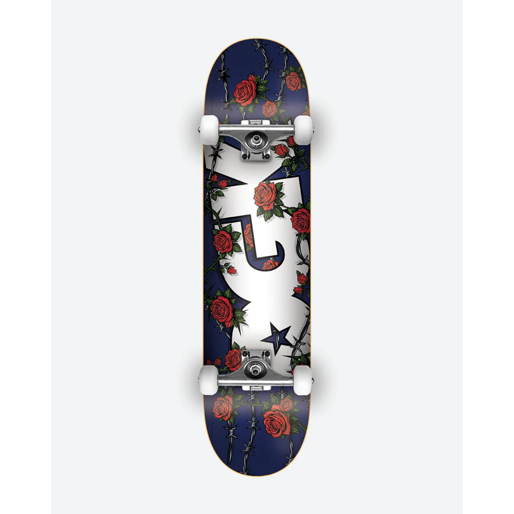 DGK Wires Complete Skateboard - 8,0 Navy Rose