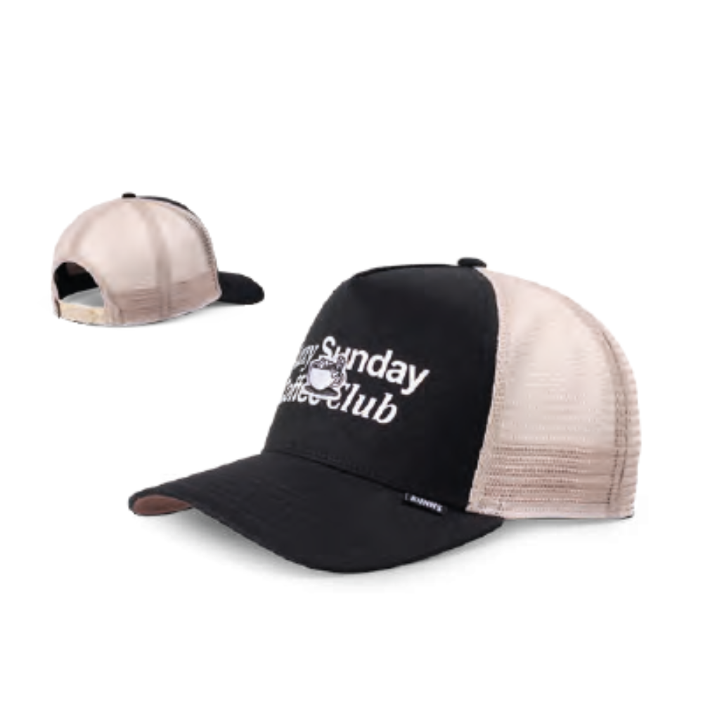 Djinns Guy in a Cup Trucker Cap - Black
