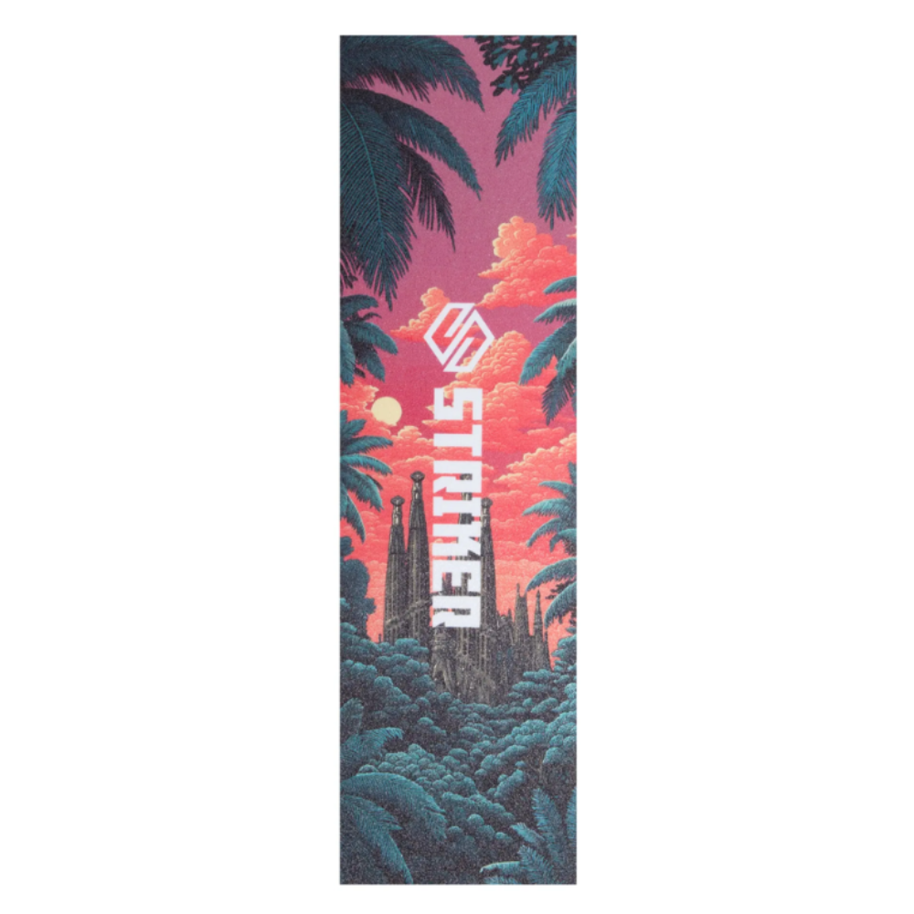 Striker Griptape Scooter (Barcelona Palms) - Multi
