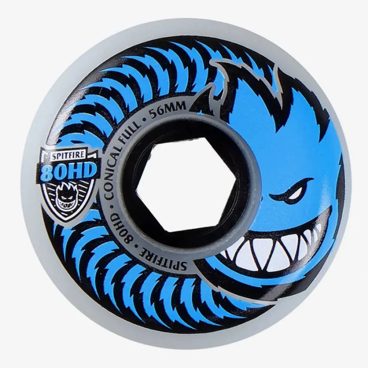 Spitfire Conical Rollen 56mm Full 80HD - Blue