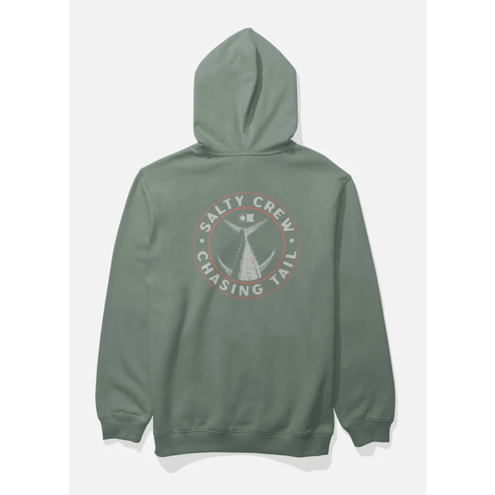 Salty Crew Tailgate Hooded Fleece - Laurel Wreath  Grün