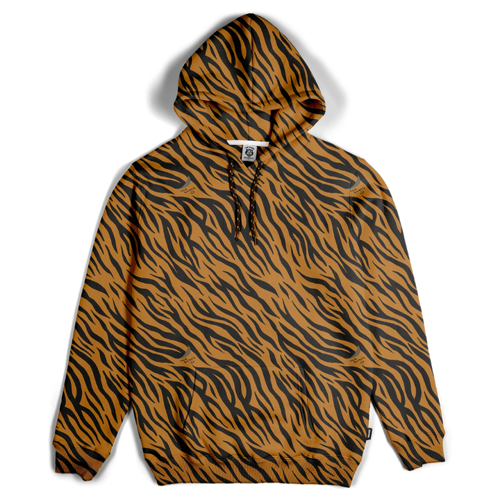 The Dudes TIGRRRR Hoodie - Black Orange