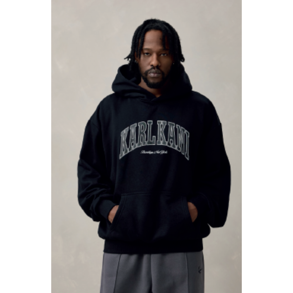 Karl Kani College OS Oversized Hood - Black