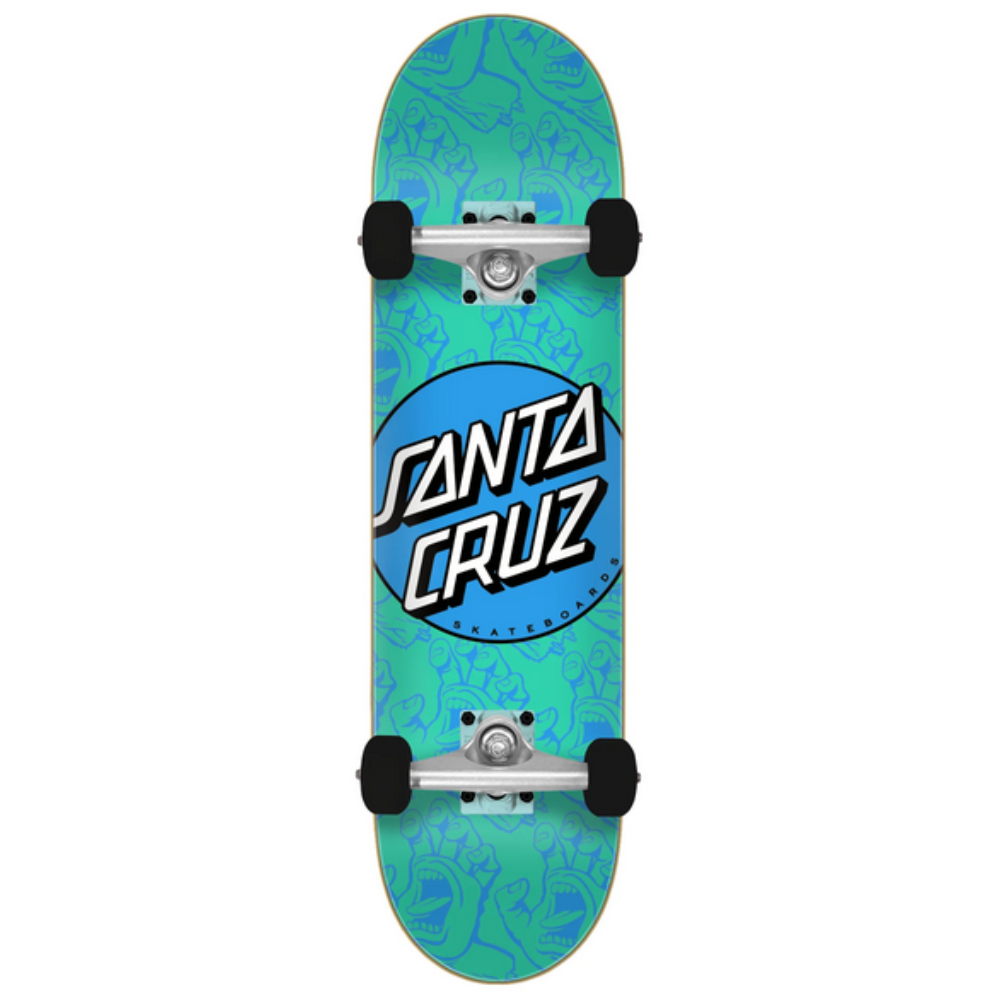 Santa Cruz Komplettboard 7.75 Other Dot Hands Mini  - Blau