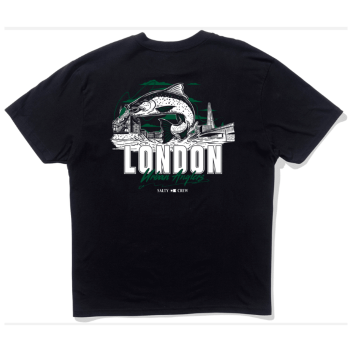 Salty Crew London Urban Angler Tee - Black