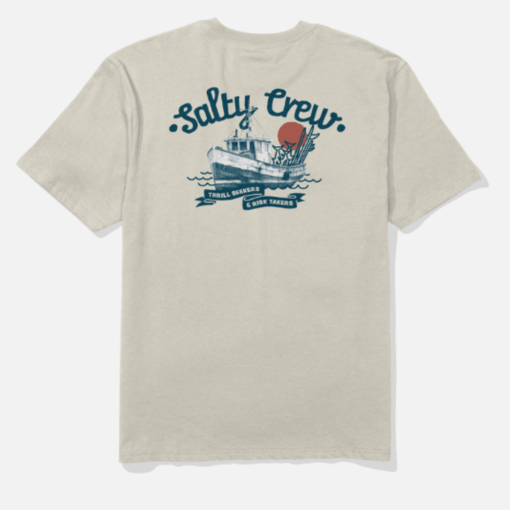 Salty Crew Hauler Classic Tee - Moonbeam