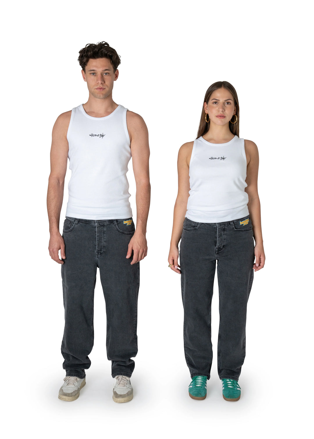 Homeboy x-tra BAGGY Jeans - Washed Grey