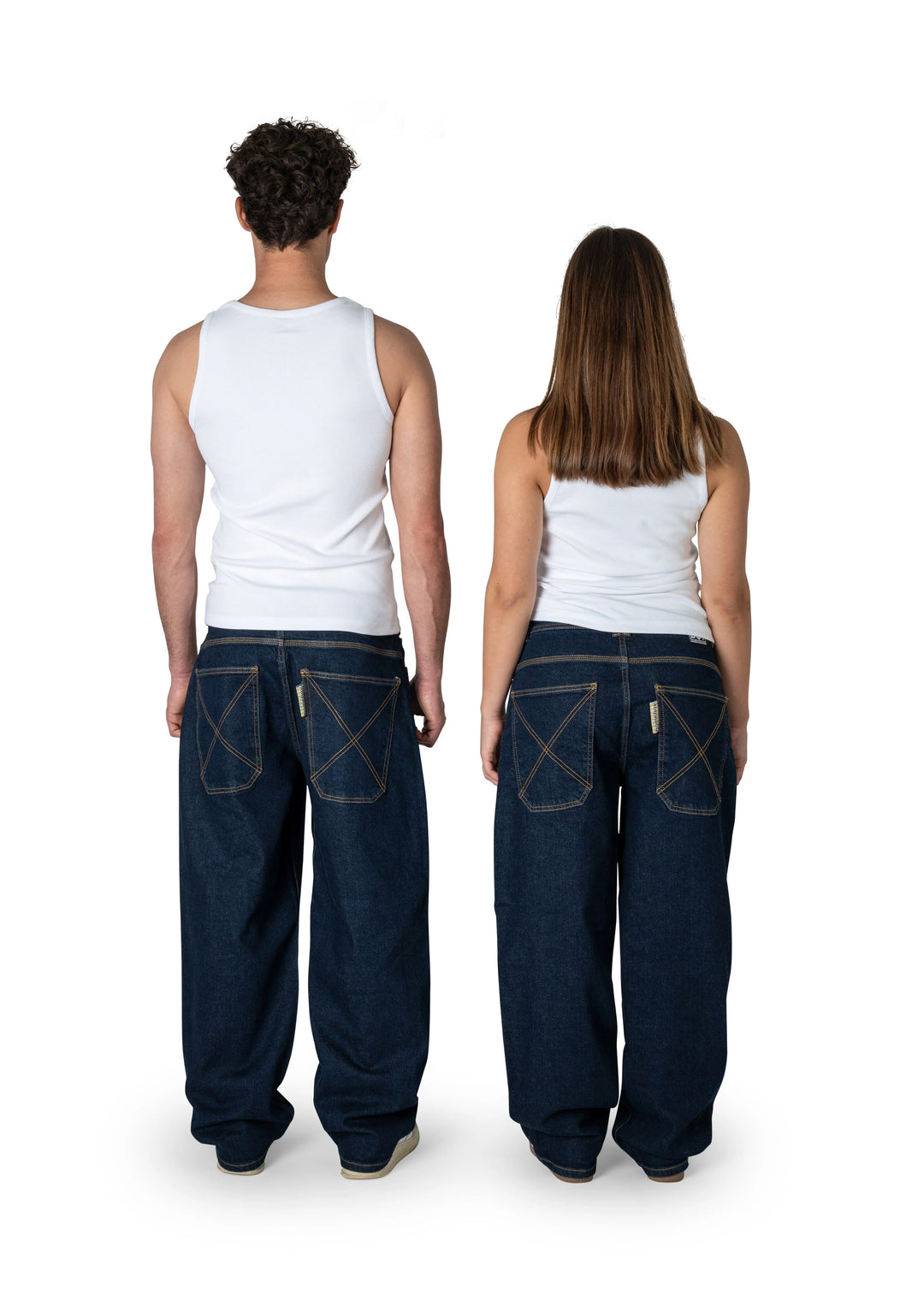 Homeboy x-tra MONSTER Baggy Jeans Denim - Indigo Blue