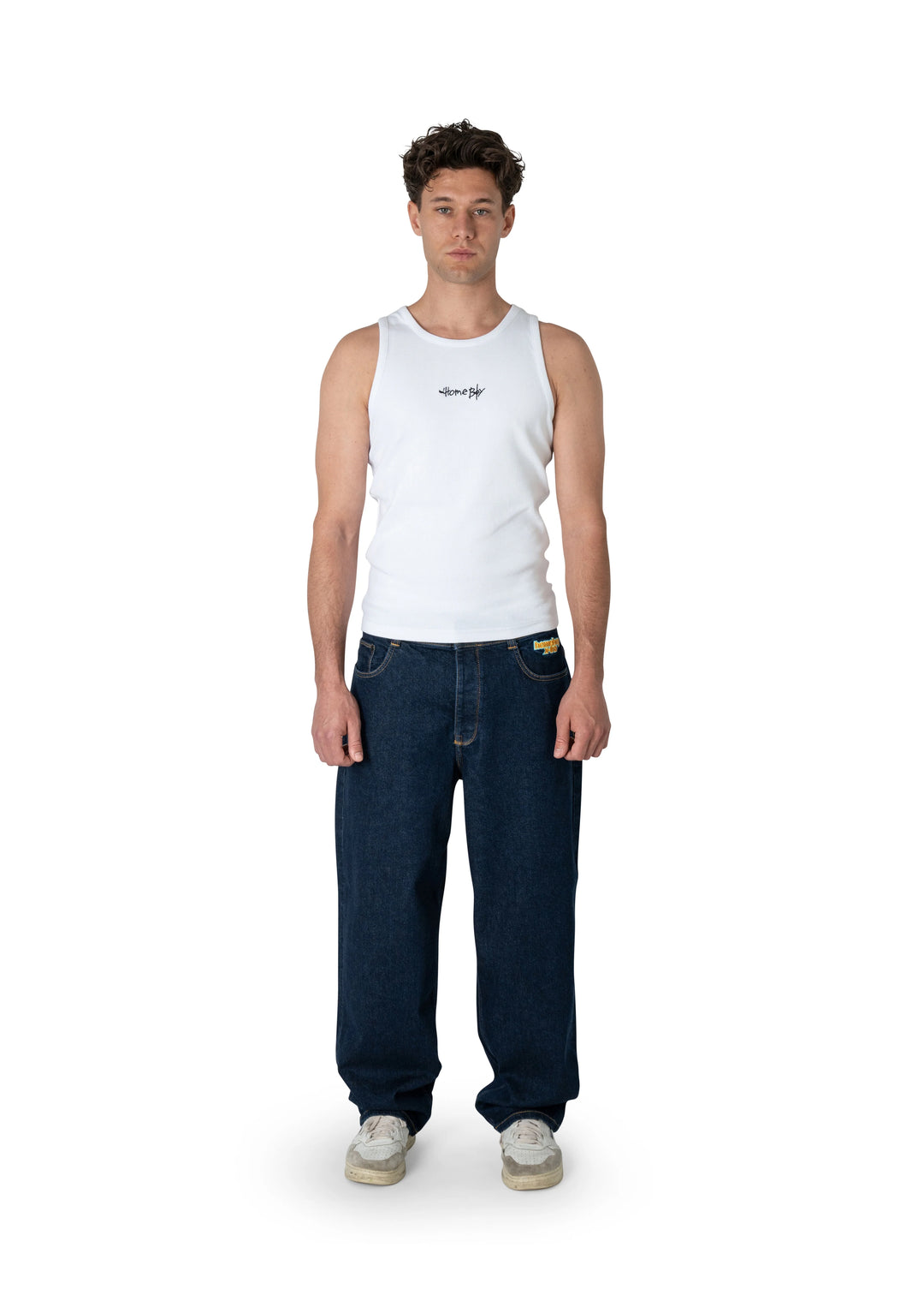 Homeboy x-tra MONSTER Baggy Jeans Denim - Indigo Blue