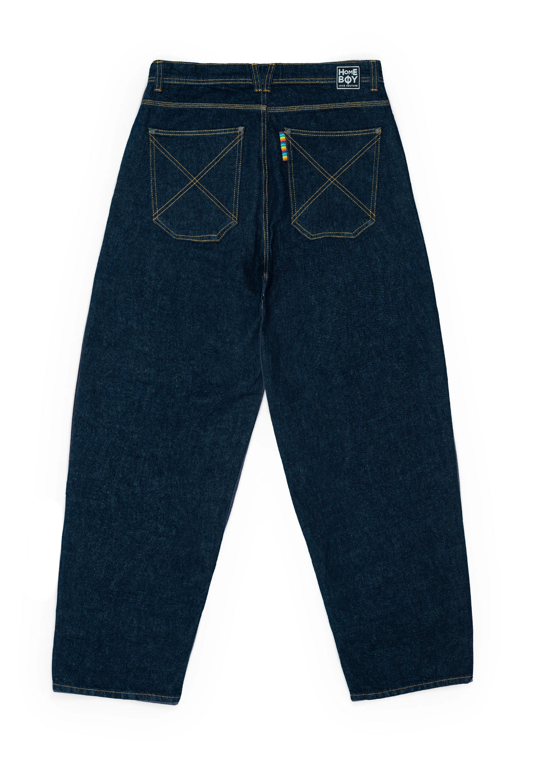 Homeboy x-tra MONSTER Baggy Jeans Denim - Indigo Blue
