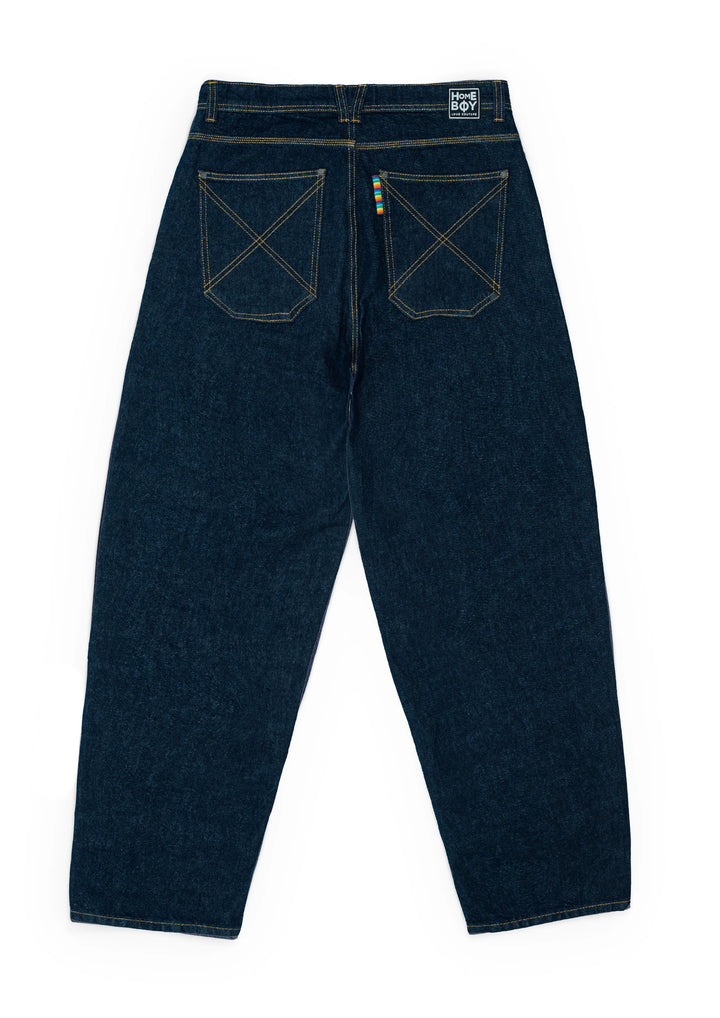 Homeboy x-tra MONSTER Baggy Jeans Denim - Indigo Blue