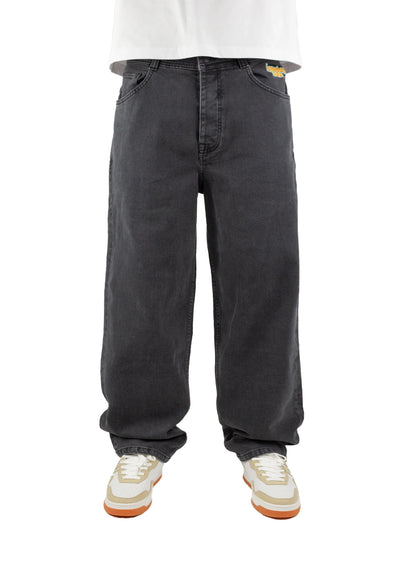 Homeboy x-tra MONSTER Baggy Jeans Denim - Washed Grey