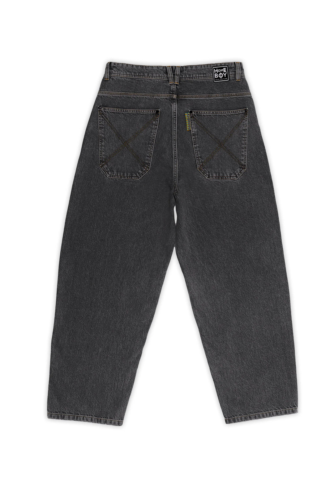 Homeboy x-tra MONSTER Baggy Jeans Denim - Washed Grey