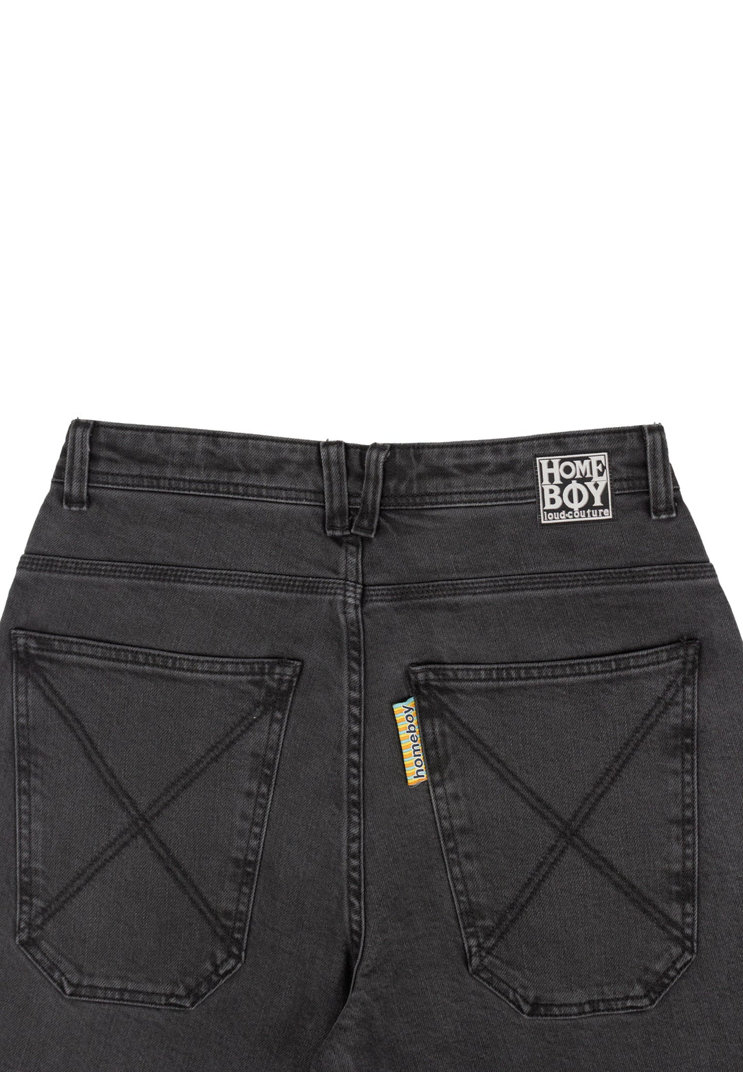 Homeboy x-tra MONSTER Baggy Jeans Denim - Washed Grey