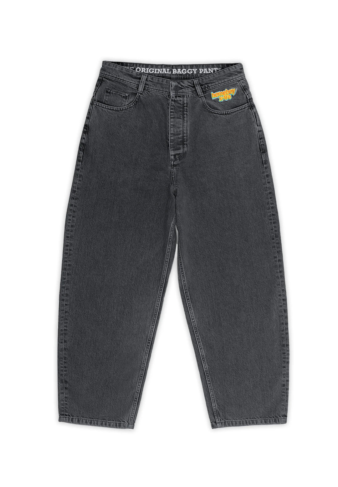 Homeboy x-tra MONSTER Baggy Jeans Denim - Washed Grey